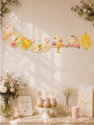 Parti Adresi Bekarlığa Veda Partisi Dekoratif Banner Bride To Be Parti Dekoru