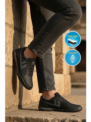 Walkway 2089 Antares M Siyah Erkek Spor Ayakkabı