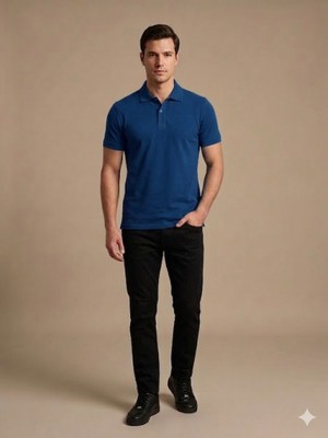 Centilmen Kip Erkek Polo Yaka Basic T-Shirt 1830