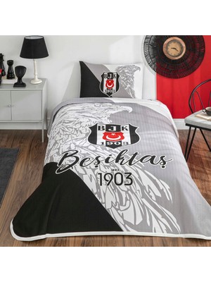 Taç Lisanslı Tek Kişilik Pike Takımı Beşiktaş Since 1903