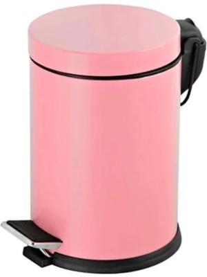 Hakay Paslanmaz Banyo-Mutfak Pedallı Çöp Kovası - 3 Litre Kapasite