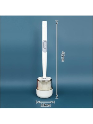 Ozcmax Hazneli Silikon Tuvalet Temizlemee Fırçası