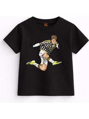 Rabona Fashion Kenan Yıldız Flying Volley Çocuk T-Shirt