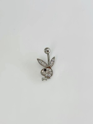 Twin Store Tavşan Detaylı Göbek Piercing - PG0114