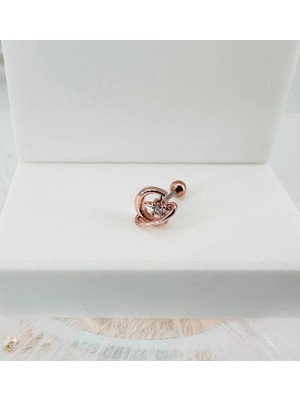 Twin Store Zirkon Taşlı Uç Kısmı : Pirinç Kıkırdak Bar Uzunluğu : 6 mm / Bar Kalınlığı 0.8 mm / Top Boyu