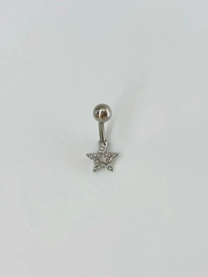 Twin Store Yıldız Detaylı Göbek Piercing - PG0083