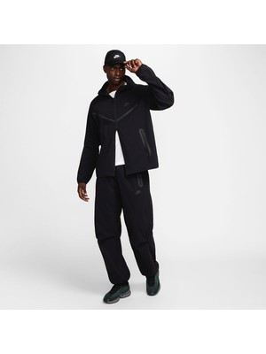 Nike Tech Woven Windrunner Full-Zip Hooded Erkek Ceket Ince Hafif Kumaş Relax Kalıp-Sportxstore