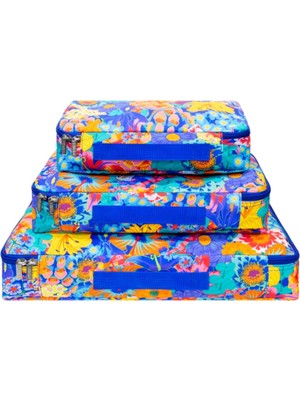 Pylones 3'lü Seyahat Çantası Seti - Travel Organizer - Bouquet