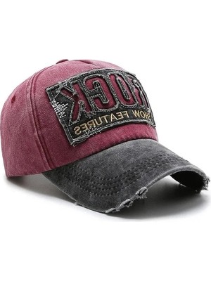 Die Grup Unisex Ayarlanabilir Trucker Şapka, Vintage Stil ve Metal Tokalı