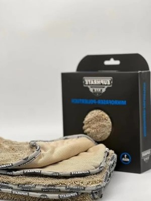 Die Grup Kahverengi Mikrofiber Oto Kurulama Bezi, 75X55 cm Ölçüsünde