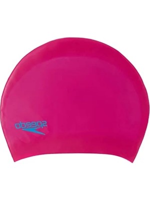 Die Grup Long Hair Cap Ju Çocuk Uzun Saç Yüzücü Bonesi 8-12809F953 Pembe