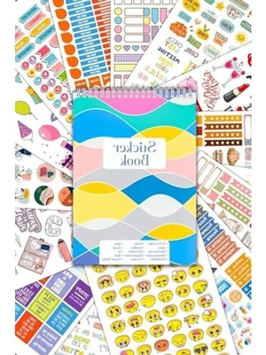 Die Grup 900+ Adet Sticker Defteri, My Dıy, Planlayıcı ve Günlük Için