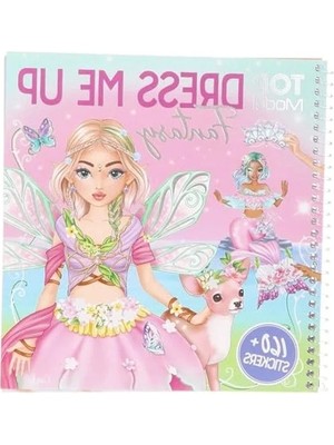 Die Grup Kendin Tasarla Fantasy Kitabı, 24 Sayfa ve 11 Sayfa Çıkartma ile Renkli Eğlence