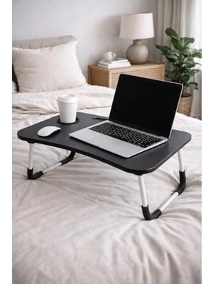 Die Grup Katlanabilir Laptop Masası, Portatif ve Pratik Çalışma Alanı Sağlar