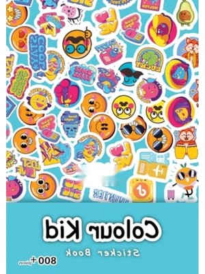 Die Grup Eğlenceli Çıkartma Seti - 800+ Adet Planlama ve Hediye Stickers