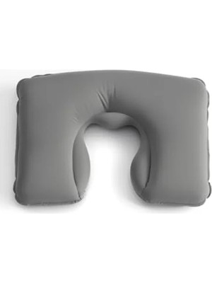 Die Grup Taşınabilir Ergonomik Şişme Boyun Yastığı (Gri)