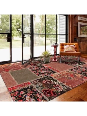 Die Grup Kaydırmaz Tabanlı Yıkanabilir Salon Halısı - 100X300 cm
