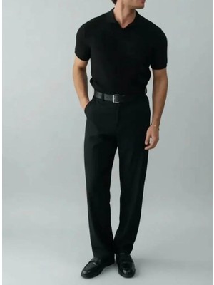 Moda Milano Knit Polo Yaka Triko