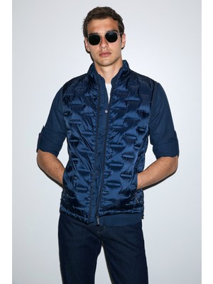 U.S. Polo Assn. Erkek Lacivert Yelek 50319210-VR033