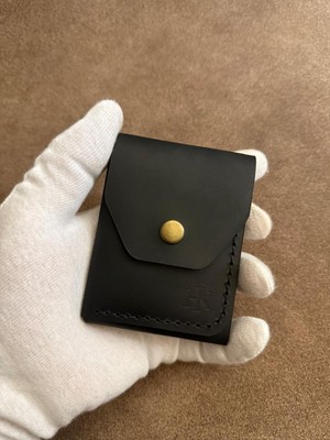Hatka Leather Craft El Yapımı Hakiki Deri Cüzdan - Pure Fold K2