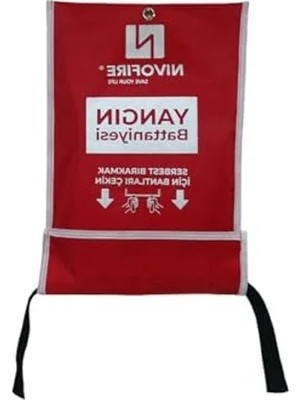 Die Grup 100X100 cm Boyutunda Yangın Battaniyesi - Acil Durumlar Için