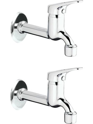 Urfakent 2li Aç Kapa Mix Lavabo Musluk Wc Lavabo Uzun Musluk Perlatörlü