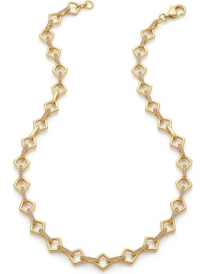 Felix Accessories Elegance Rhombus Gold Set