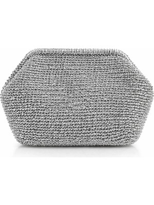 Felix Accessories Aria Çanta – Gümüş El Yapımı Örgü Clutch & El Çantası