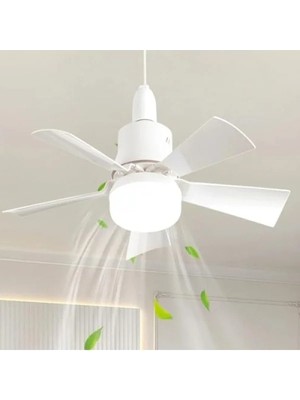 Die Grup 62W Fan LED Tavan Vantilatörü, 3 Renk Işık ve 3 Hız Kademesi, Uzaktan Kumandalı