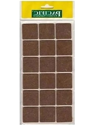 Die Grup Yapışkanlı Zemin Koruyucu, Ses Kesici Keçe, 35X35 mm