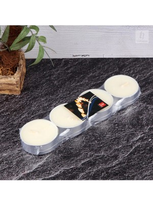 3 Adet Tohana Maxi Tealight Mum 4'lü