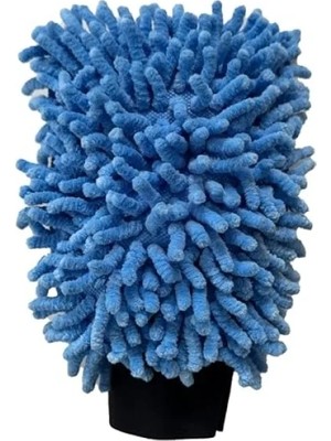 Die Grup Mikrofiber Peluş Araç Yıkama Eldiveni, Çift Taraflı Temizlik