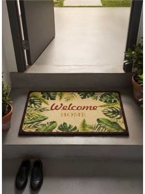 Başak Ev Tekstili Hijyenik Kıvırcık Paspas 40X60 cm - Islaklık Emici Kapı Önü Paspası