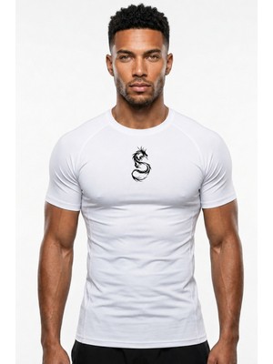 Gymhard Dragon Strike Mono Compression T-Shirt