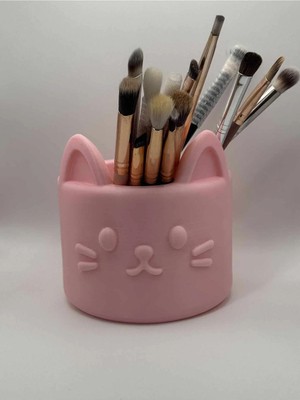 Oko Design Kedicik Pembe Kalemlik - Organizer