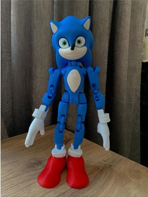 Home Sonic Hareketli Figür – Süper Hızlı Maceralar Için Hazır! (10-15CM )