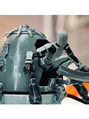 Modellio3D Dummy 13 Için Diriliş Yumurtası Kaçış Kapsülü Dummy Dahil Değildir (Resurrection Egg Escape Pod)