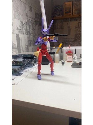 Modellio3D Jax Figür – The Amazing Digital Circus (Tadc) – 20 cm – Renkli Baskı