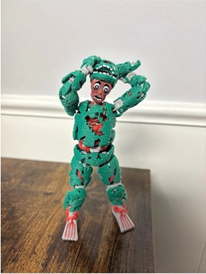Modellio3D Springtrap Dummy 13 – %125 Büyük Boy 23 cm Pozlanabilir