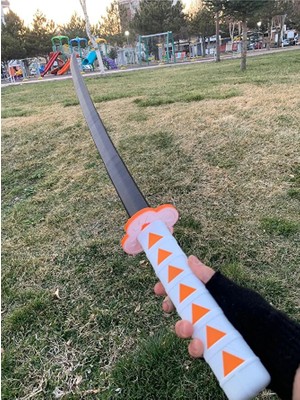 Home Katlanabilir Katana - Zenitsu Temalı Oyuncak (Demon Slayer)