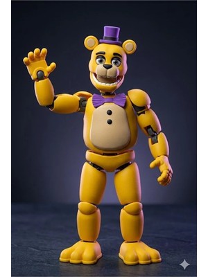 Modellio3D Dummy 13 – Fredbear – 21 cm Hareketli Koleksiyon Figürü