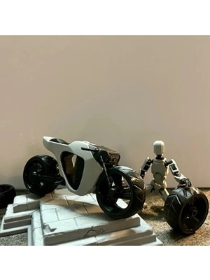 Modellio3D Futuristic Electric Motorcycle V1 For Dummy 13