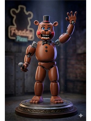 Modellio3D Toy Freddy Dummy 13 – 21 cm Hareketli Koleksiyon Figürü