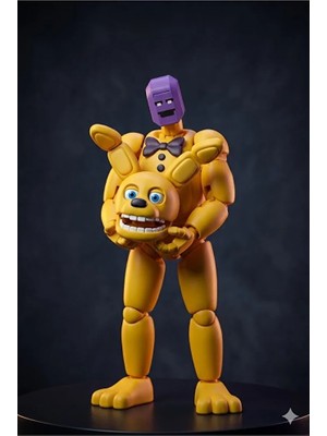 Modellio3D Spring Bonnie Dummy 13 – 21 cm Hareketli Pozlanabilir Koleksiyon Figürü