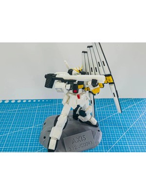 Modellio3D 1/144 Ν Gundam Figür – 19,4 cm – Hareketli Eklemli & Aksesuarlı