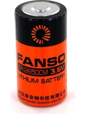 Magicool Fanso ER26500M 3.6V C Size Lithium Pil (Li-Socl2)