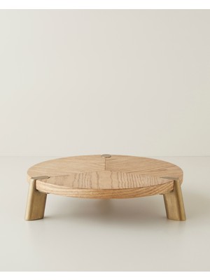 English Home Layla Mdf Dekoratif Tepsi 30x8 cm Kahve