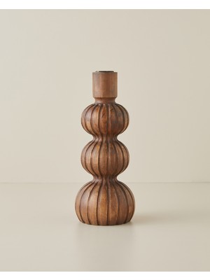 English Home Jenna Mdf Dekoratif Obje 20 cm Kahve