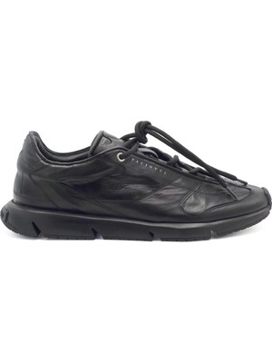 Paciotti Siyah Erkek Deri Sneaker MU69804