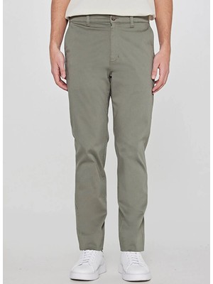 Lee Haki Erkek Slim Fit Chino Pantolon L2610076801 Haki Chino Pantolon